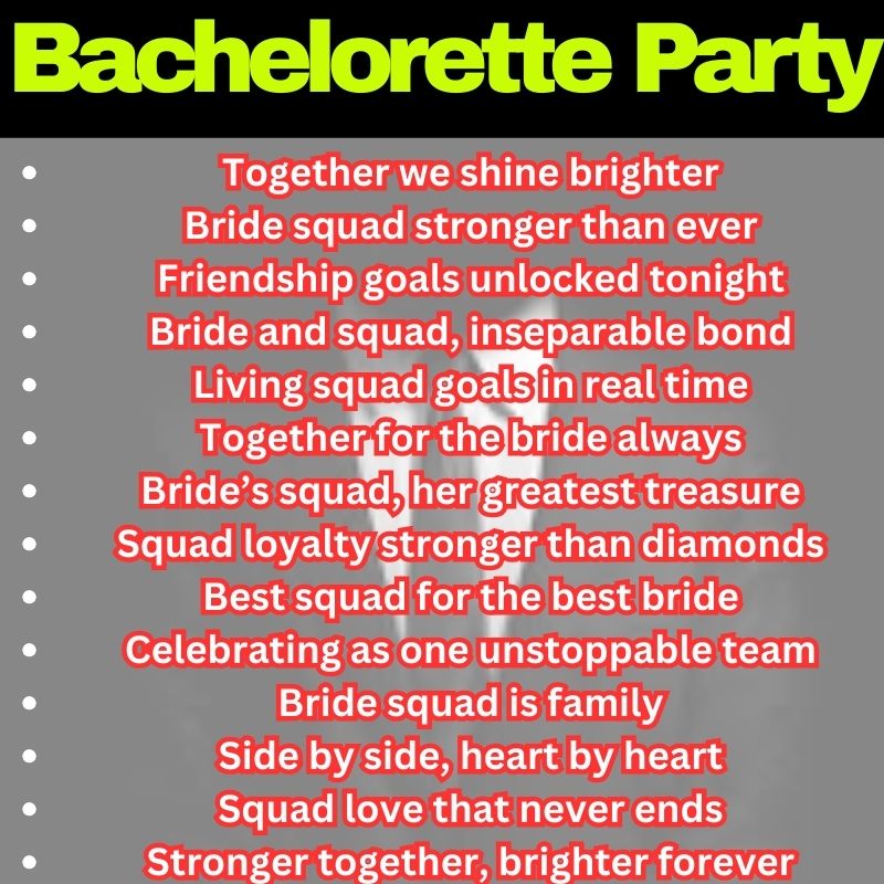Squad Goals Quotes