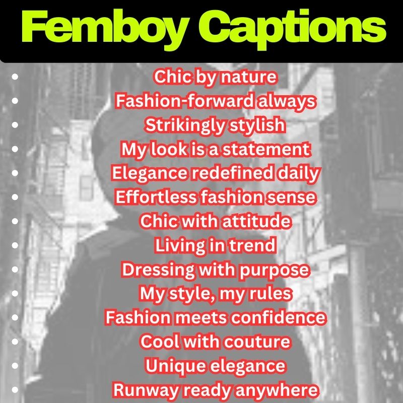 Stylish Femboy Words