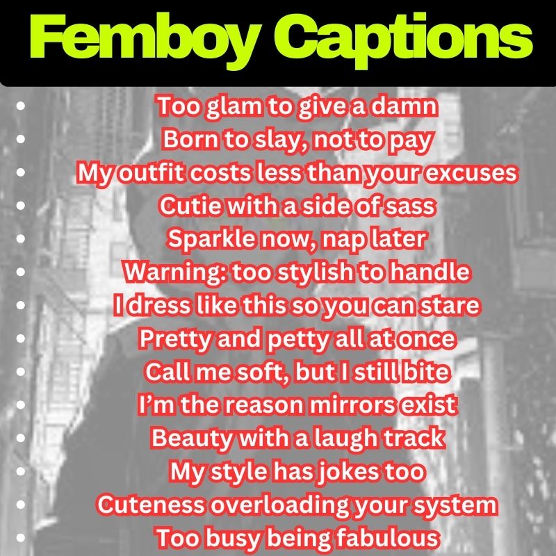 Funny Femboy Quotes