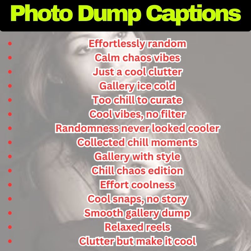 Cool Dump Captions