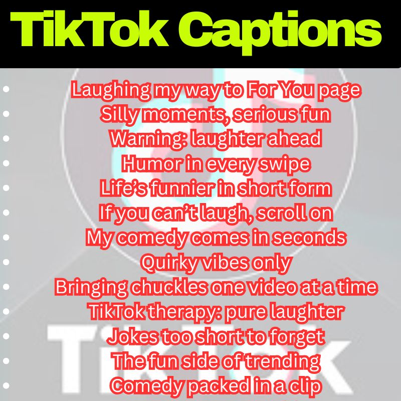 Funny TikTok Quotes