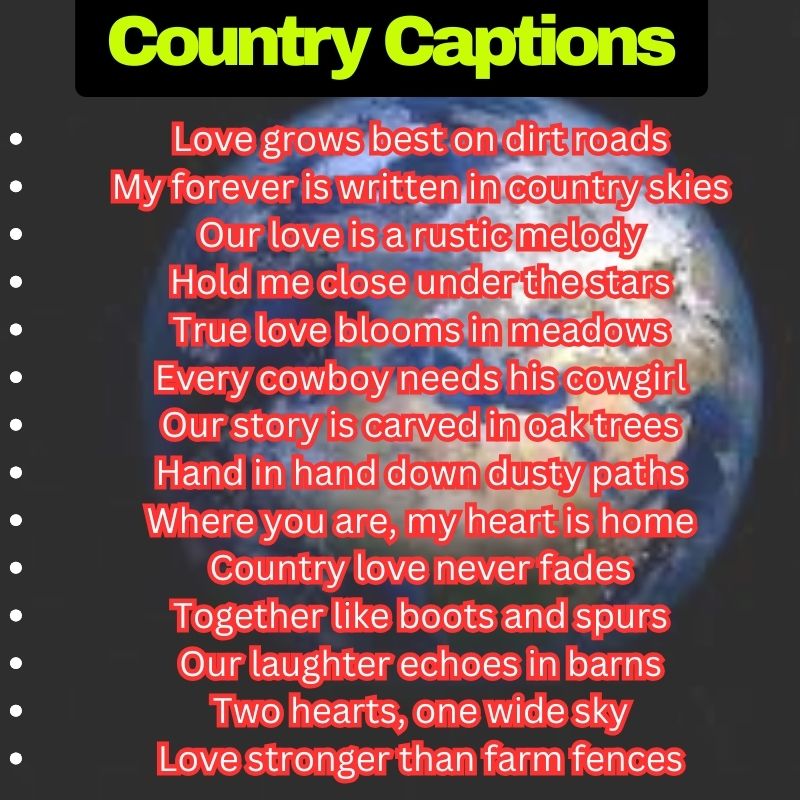 Country Love Quotes