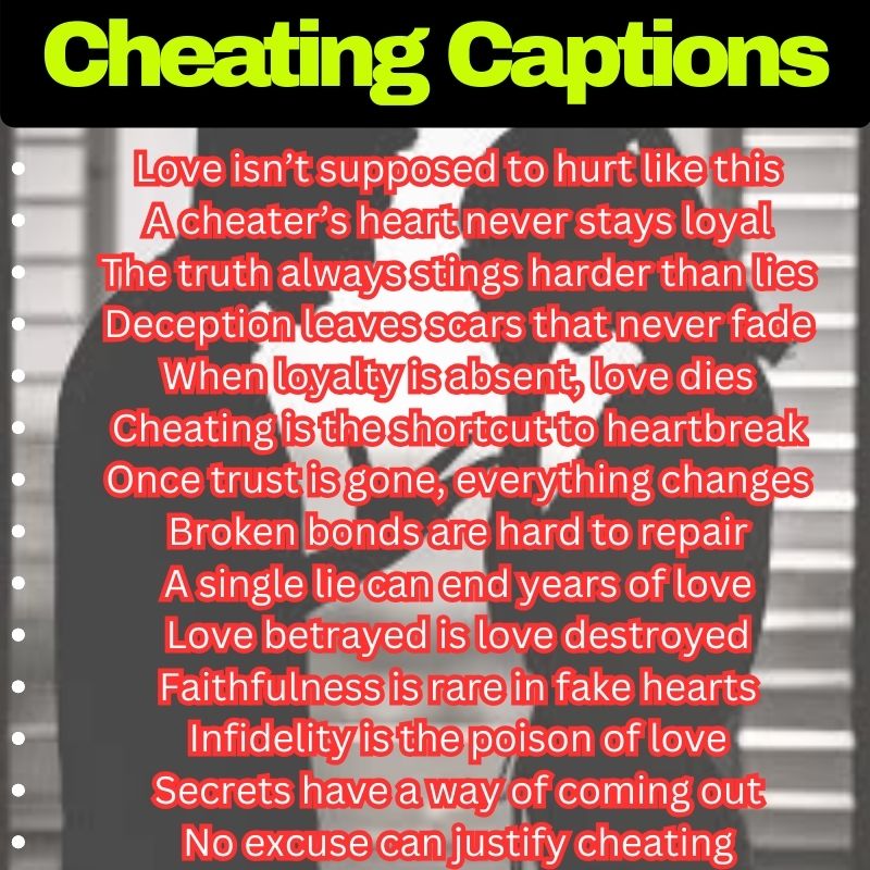 Best Cheating Captions