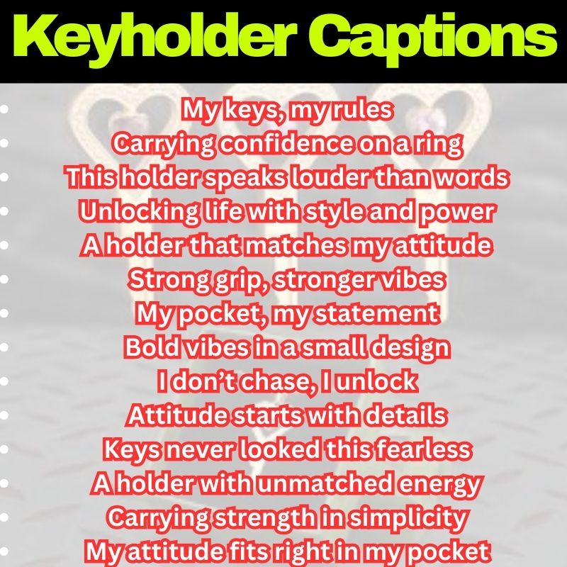 Keyholder Attitude Lines