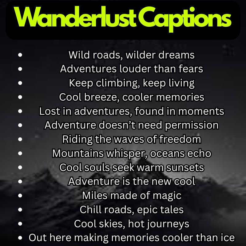 Cool Adventure Vibes