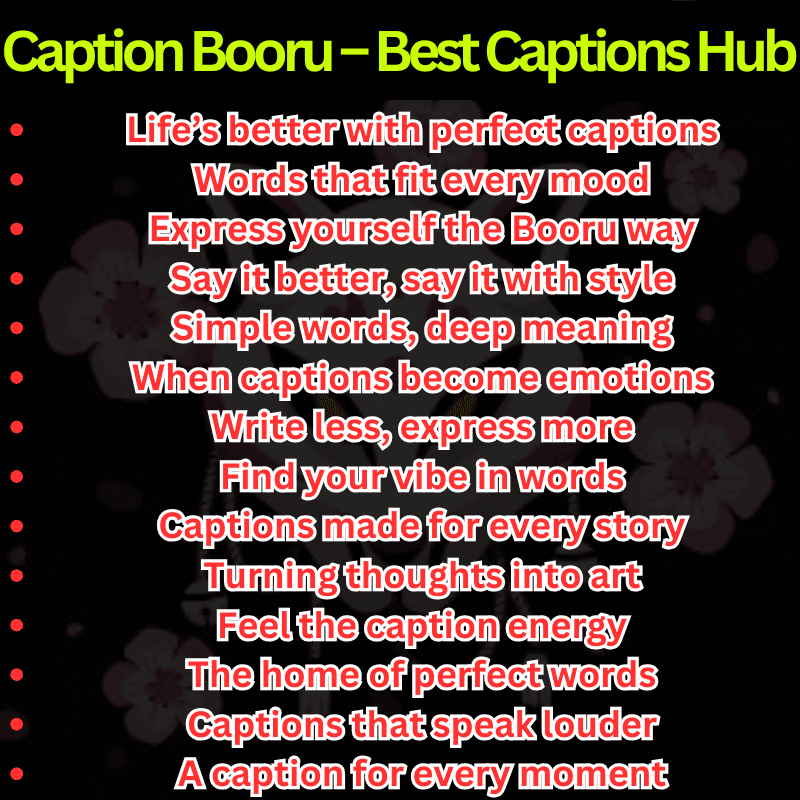 Caption Booru – Best Captions Hub
