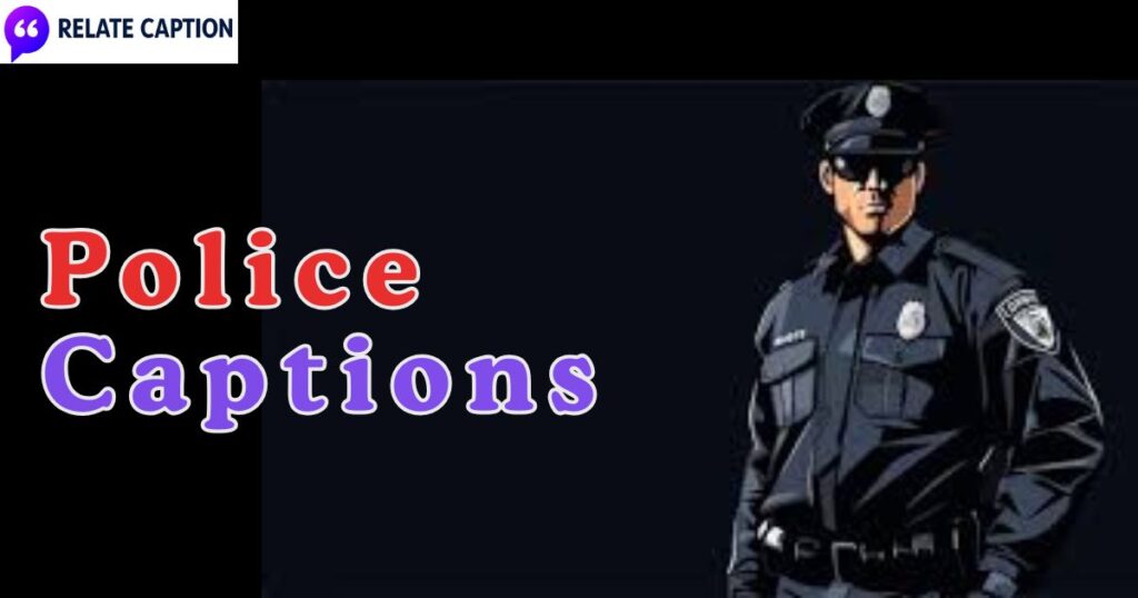 600+ Police Captions for Strong Pics with Heroic Vibes