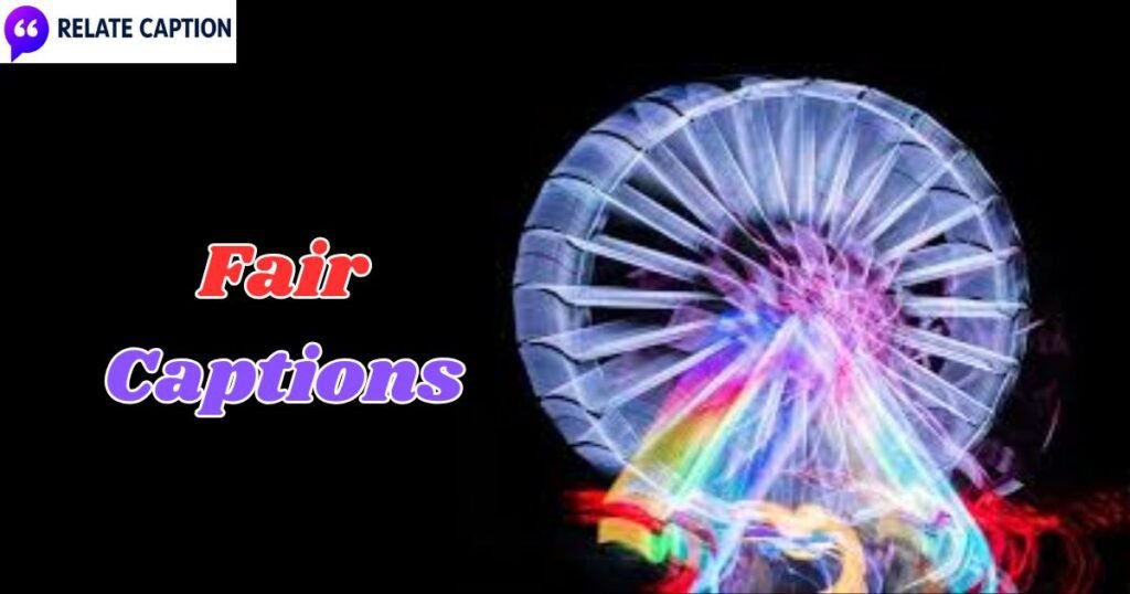 600+ Fair Captions That Will Get More Likes Faster