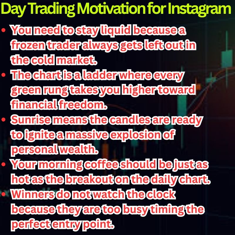 Day Trading Motivation for Instagram