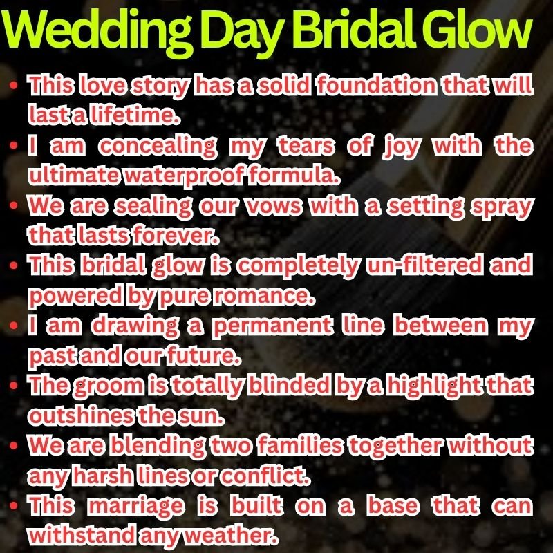 Wedding Day Bridal Glow